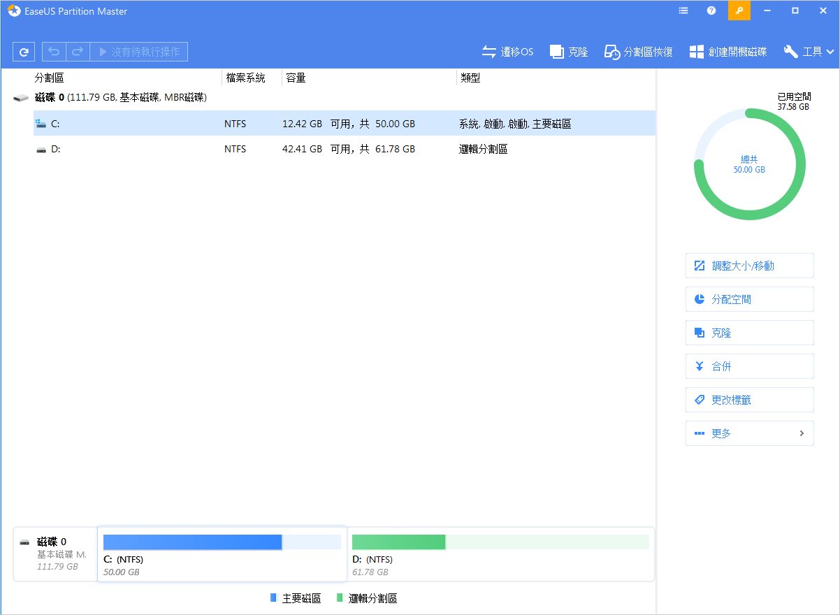 EASEUS Partition Master
